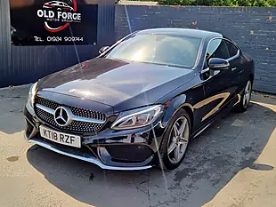 Used 2018 Mercedes-Benz C Class AMG Line Black - Interior and Exterior details 5