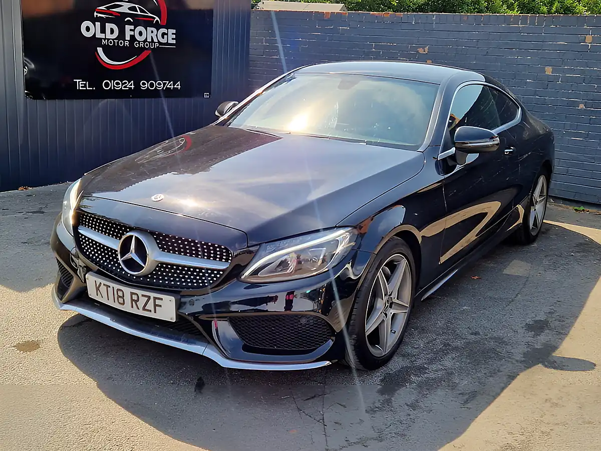 Used 2018 Mercedes-Benz C Class AMG Line Black - Interior and Exterior details 5
