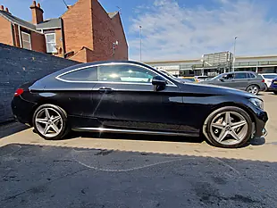 Used 2018 Mercedes-Benz C Class AMG Line Black - Interior and Exterior details 7