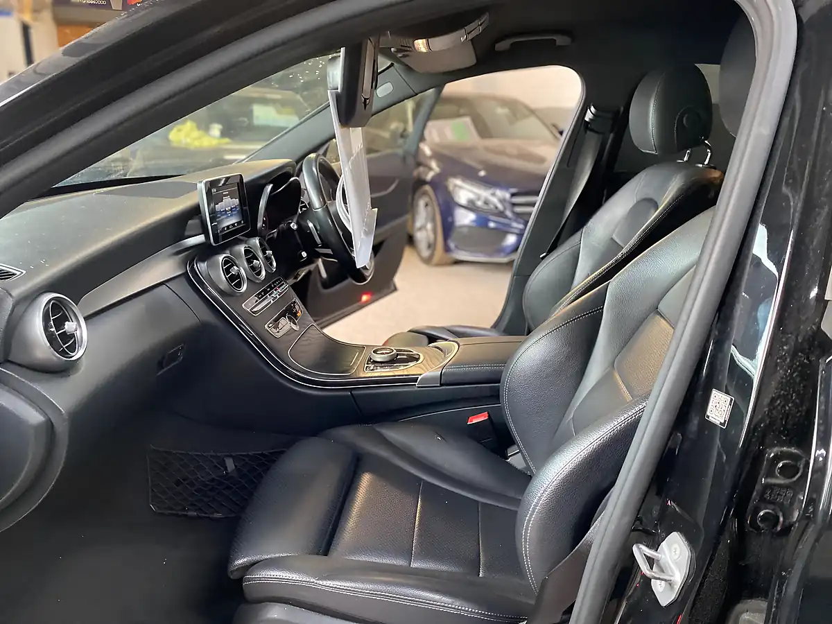 Used 2018 Mercedes-Benz C Class AMG Line Black - Interior and Exterior details 19