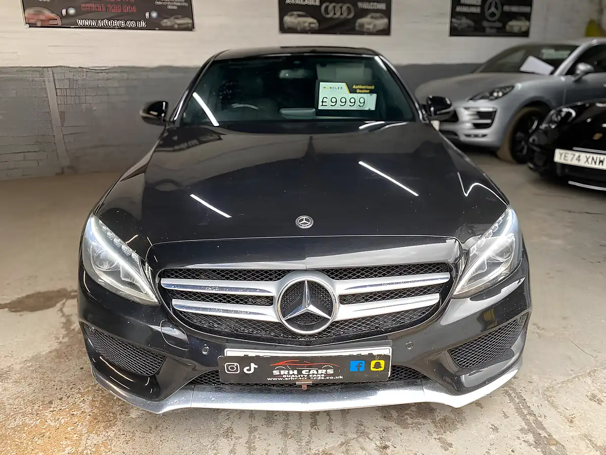 Used 2018 Mercedes-Benz C Class AMG Line Black - Interior and Exterior details 2