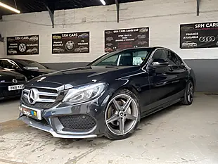 Used 2018 Mercedes-Benz C Class AMG Line Black - Interior and Exterior details 3