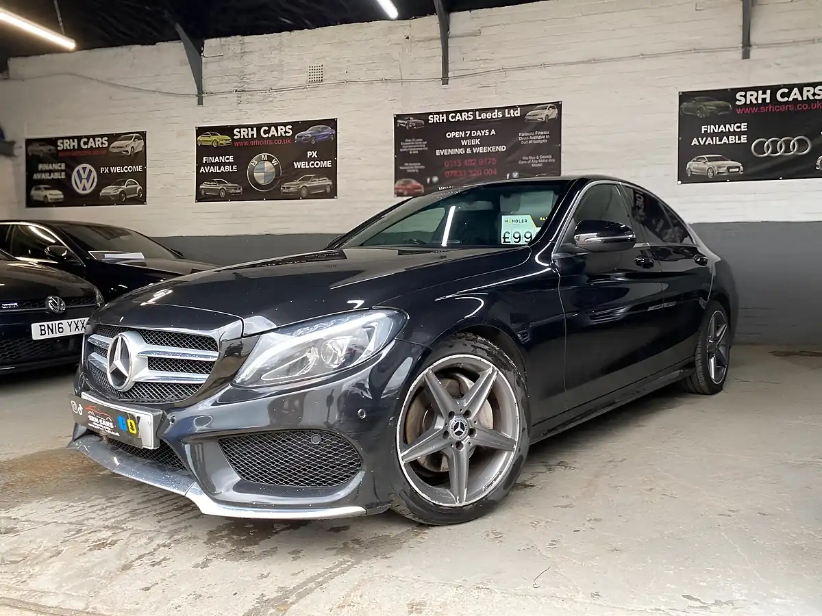 Used 2018 Mercedes-Benz C Class AMG Line Black - Interior and Exterior details 3