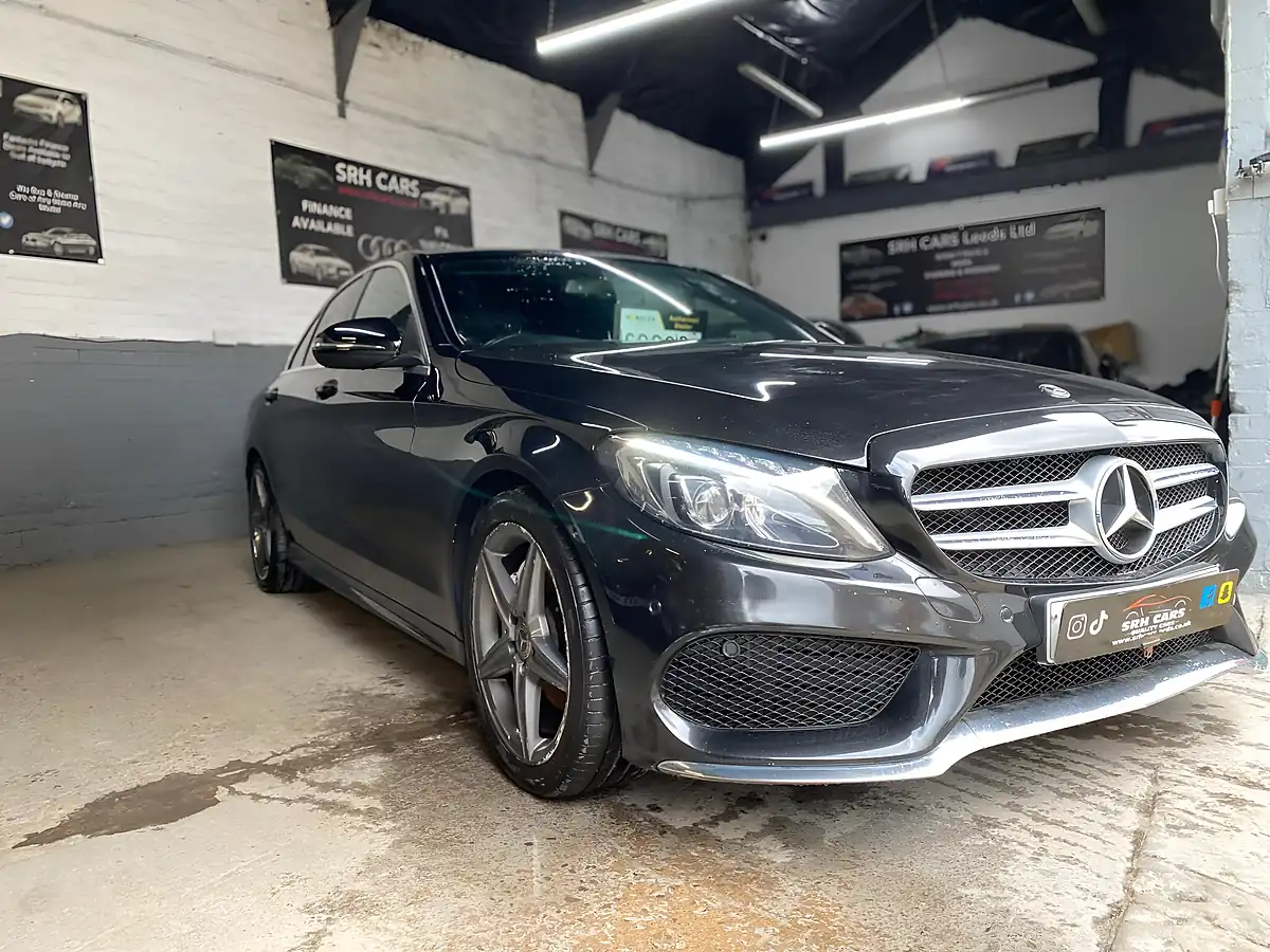 Used 2018 Mercedes-Benz C Class AMG Line Black - Interior and Exterior details 6