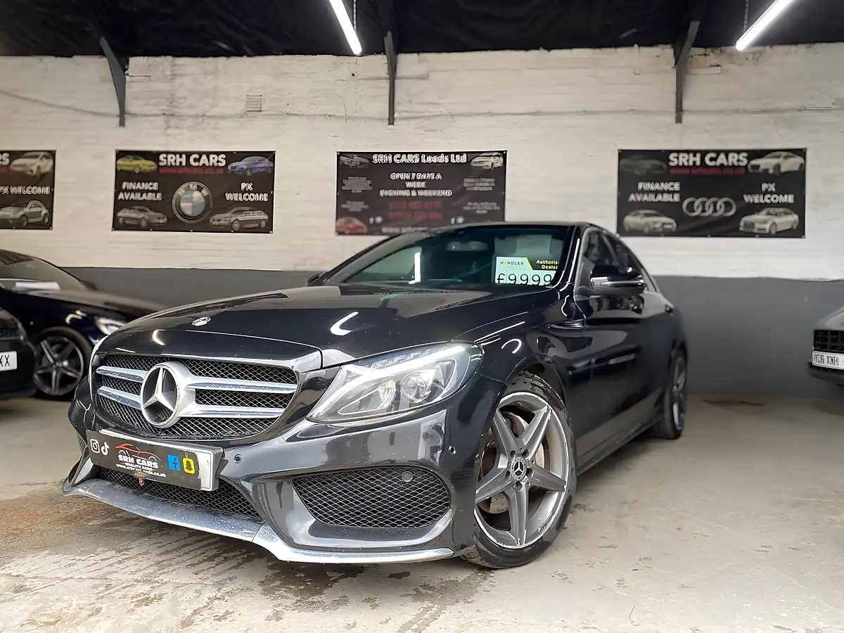 Used 2018 Mercedes-Benz C Class AMG Line Black - Interior and Exterior details 8