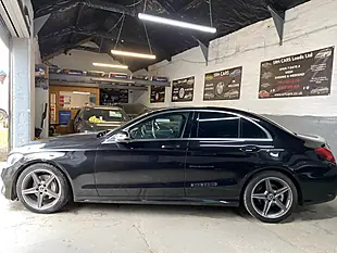 Used 2018 Mercedes-Benz C Class AMG Line Black - Interior and Exterior details 9