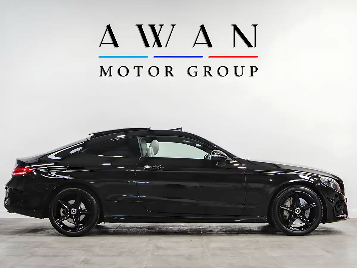 Used 2018 Mercedes-Benz C-Class AMG Line Black - Interior and Exterior details 8
