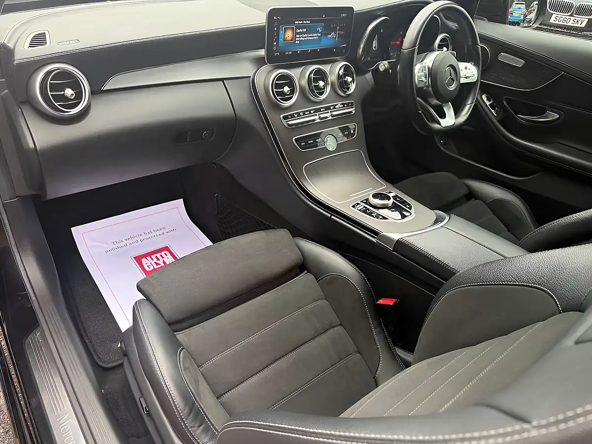 Used 2018 Mercedes-Benz C Class AMG Line Black - Interior and Exterior details 11