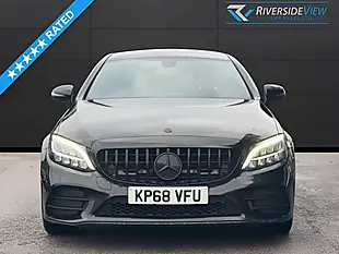 Used 2018 Mercedes-Benz C Class AMG Line Black - Interior and Exterior details 3