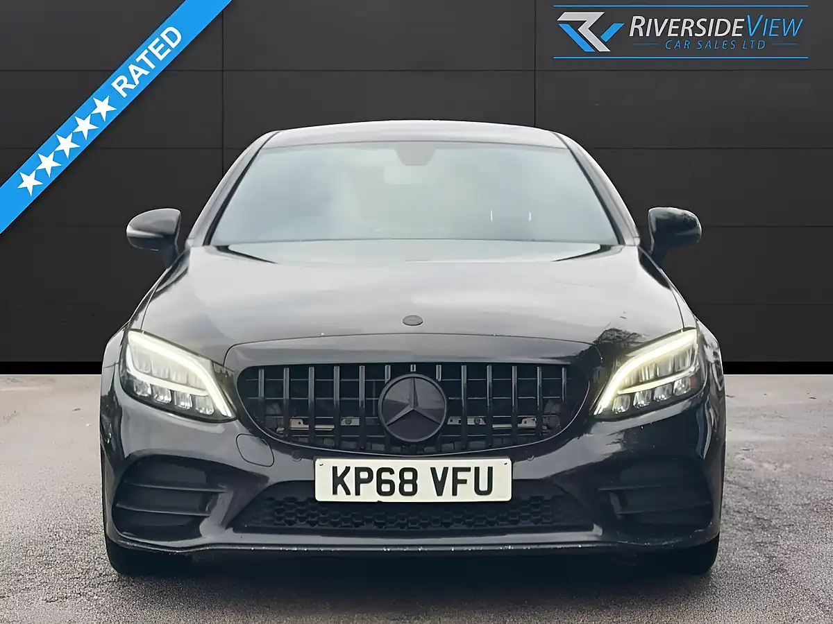 Used 2018 Mercedes-Benz C Class AMG Line Black - Interior and Exterior details 3