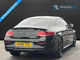 Used 2018 Mercedes-Benz C Class AMG Line Black - Interior and Exterior details 4