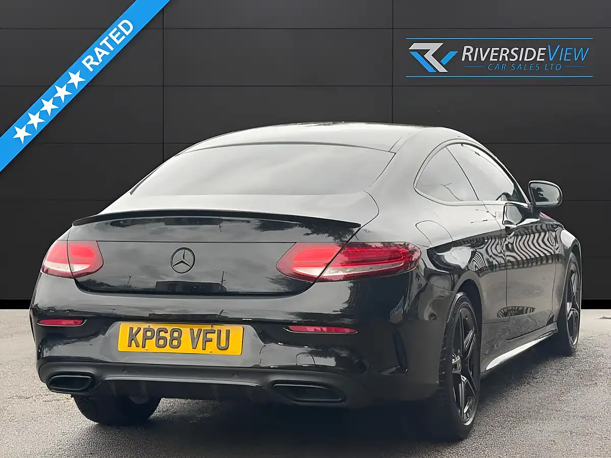 Used 2018 Mercedes-Benz C Class AMG Line Black - Interior and Exterior details 4