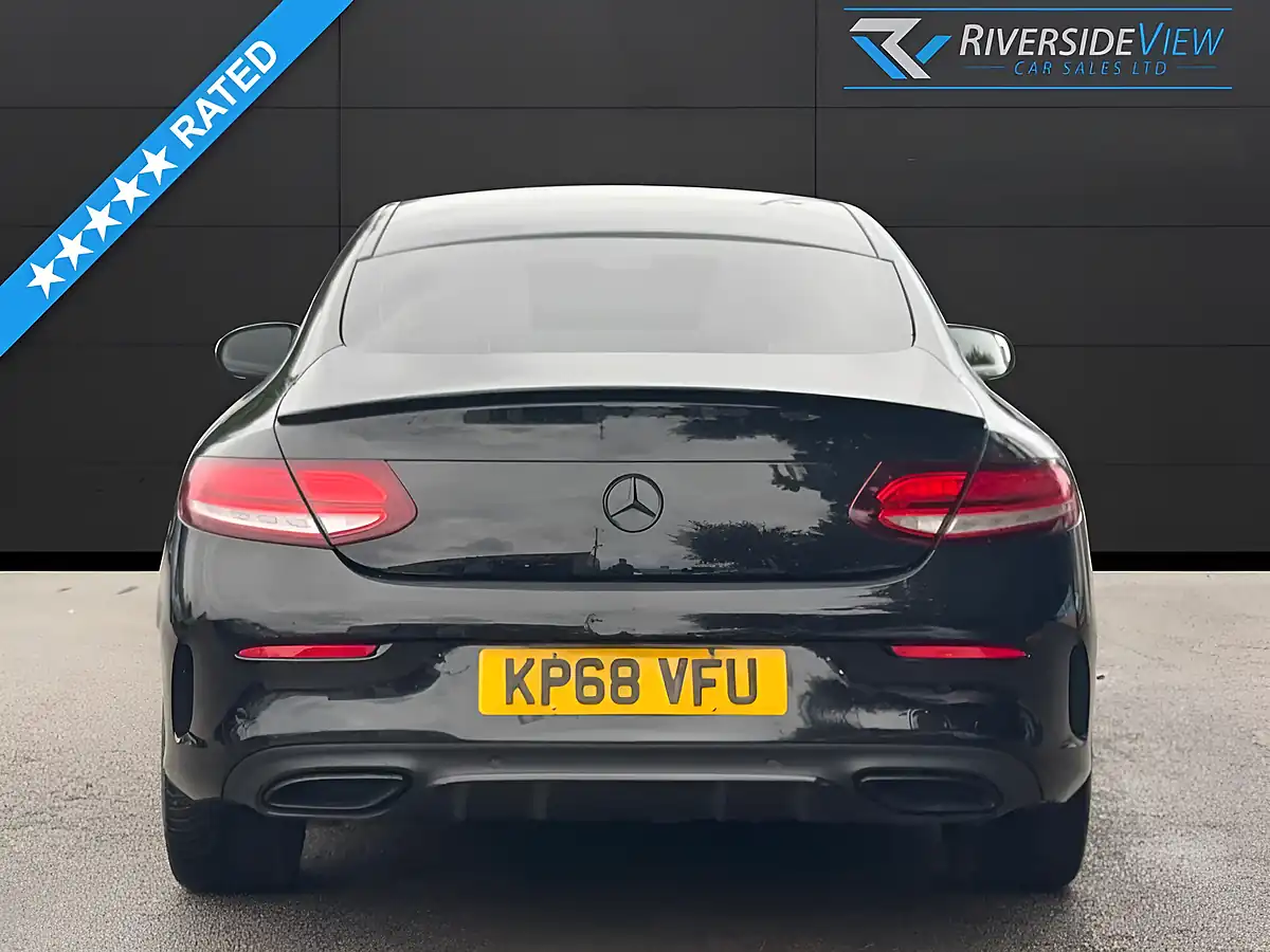 Used 2018 Mercedes-Benz C Class AMG Line Black - Interior and Exterior details 5