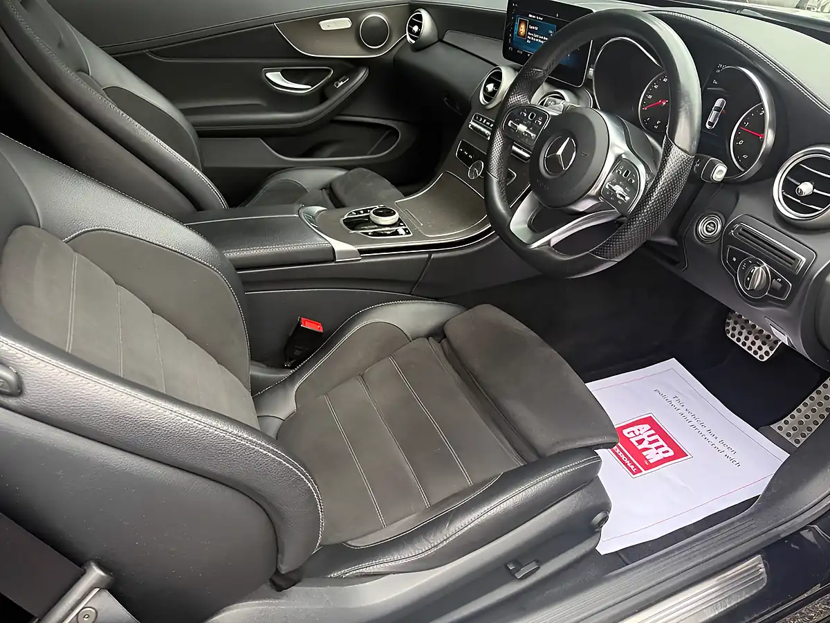 Used 2018 Mercedes-Benz C Class AMG Line Black - Interior and Exterior details 8