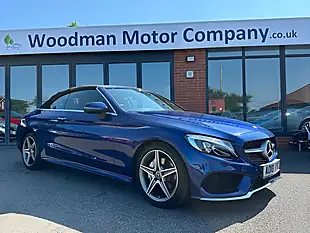 Used 2018 Mercedes-Benz C Class AMG Line Blue - Interior and Exterior details 20