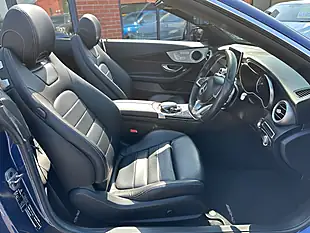 Used 2018 Mercedes-Benz C Class AMG Line Blue - Interior and Exterior details 9