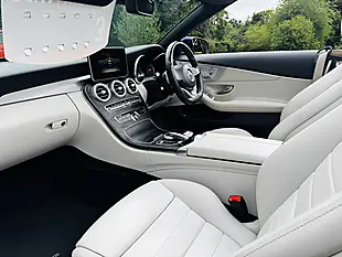 Used 2018 Mercedes-Benz C Class AMG Line Blue - Interior and Exterior details 2