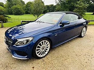 Used 2018 Mercedes-Benz C Class AMG Line Blue - Interior and Exterior details 6