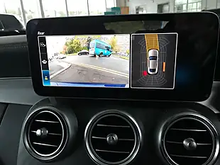 Used 2018 Mercedes-Benz C-Class AMG Line Brilliant Blue - Interior and Exterior details 20