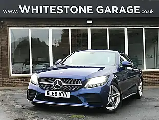 Used 2018 Mercedes-Benz C-Class AMG Line Brilliant Blue - Interior and Exterior details 3