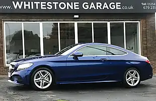 Used 2018 Mercedes-Benz C-Class AMG Line Brilliant Blue - Interior and Exterior details 5
