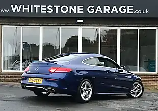 Used 2018 Mercedes-Benz C-Class AMG Line Brilliant Blue - Interior and Exterior details 7