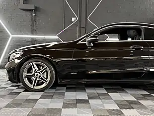 Used 2018 Mercedes-Benz C-Class AMG Line Coupe Obsidian Black - Interior and Exterior details 2