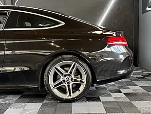Used 2018 Mercedes-Benz C-Class AMG Line Coupe Obsidian Black - Interior and Exterior details 5