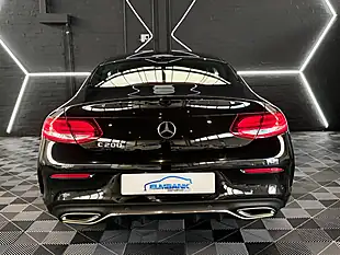 Used 2018 Mercedes-Benz C-Class AMG Line Coupe Obsidian Black - Interior and Exterior details 7