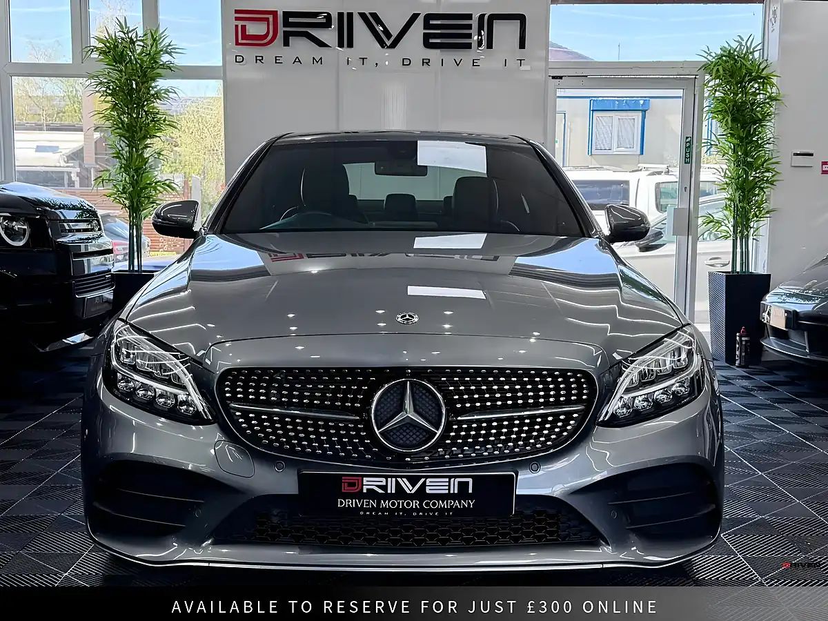 Used 2018 Mercedes-Benz C Class AMG Line Grey - Interior and Exterior details 10