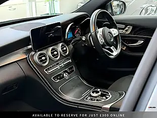 Used 2018 Mercedes-Benz C Class AMG Line Grey - Interior and Exterior details 14