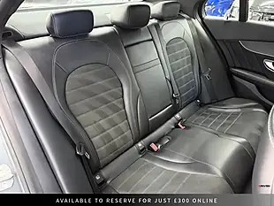 Used 2018 Mercedes-Benz C Class AMG Line Grey - Interior and Exterior details 16