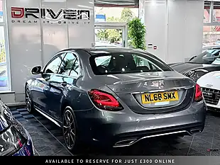 Used 2018 Mercedes-Benz C Class AMG Line Grey - Interior and Exterior details 2