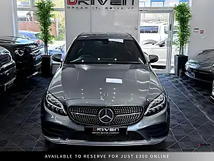 Used 2018 Mercedes-Benz C Class AMG Line Grey - Interior and Exterior details 3