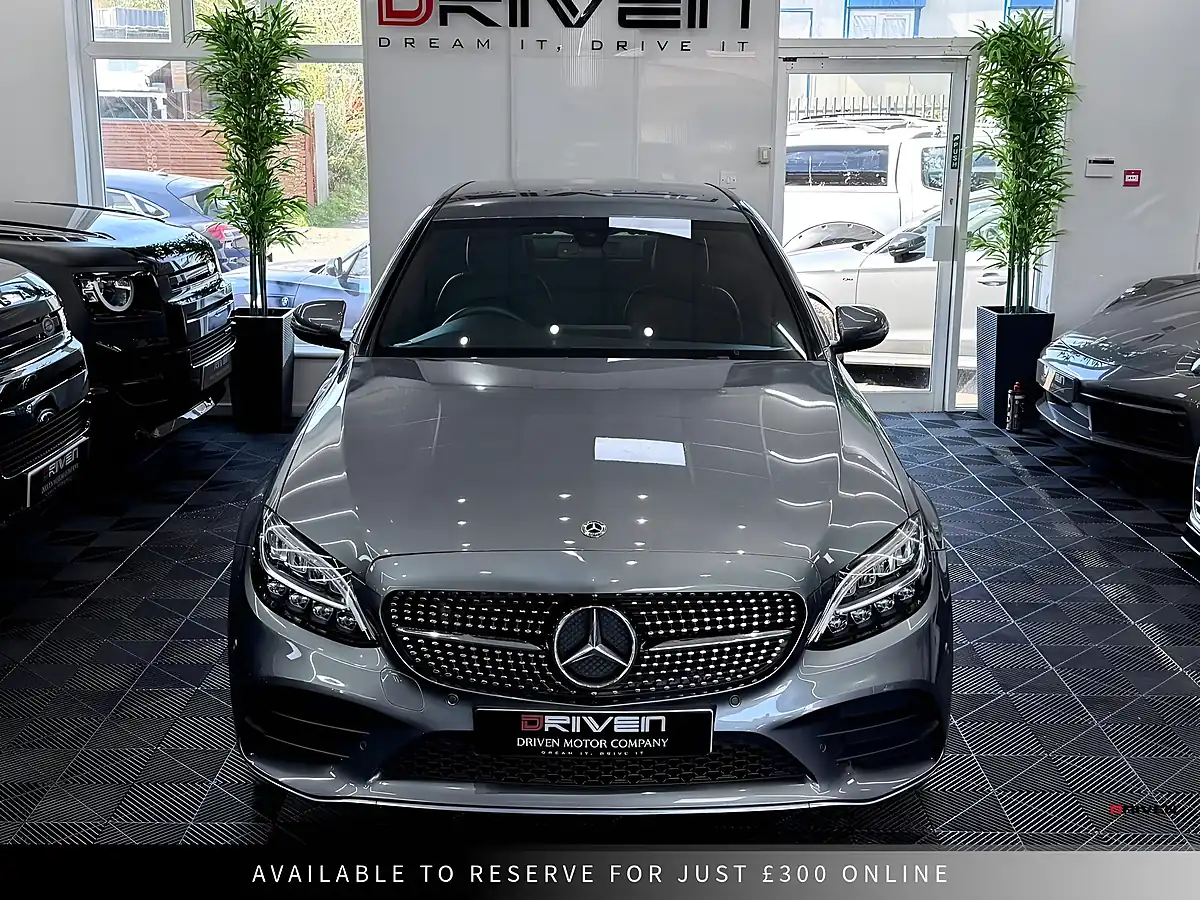 Used 2018 Mercedes-Benz C Class AMG Line Grey - Interior and Exterior details 3