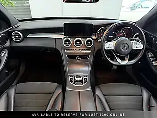 Used 2018 Mercedes-Benz C Class AMG Line Grey - Interior and Exterior details 4