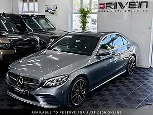 Used 2018 Mercedes-Benz C Class AMG Line Grey - Interior and Exterior details 5