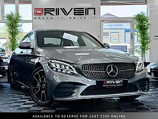 Used 2018 Mercedes-Benz C Class AMG Line Grey - Interior and Exterior details 6