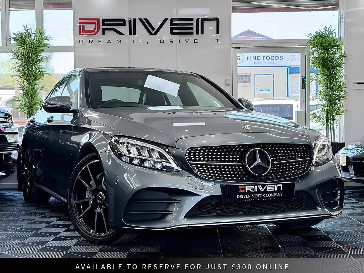 Used 2018 Mercedes-Benz C Class AMG Line Grey - Interior and Exterior details 6