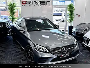 Used 2018 Mercedes-Benz C Class AMG Line Grey - Interior and Exterior details 7