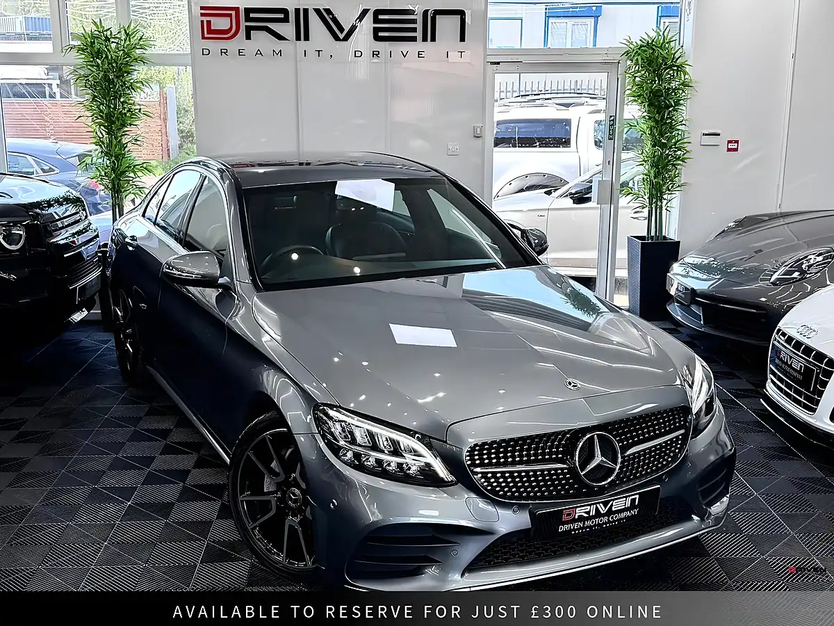 Used 2018 Mercedes-Benz C Class AMG Line Grey - Interior and Exterior details 7