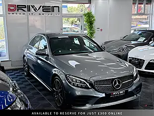 Used 2018 Mercedes-Benz C Class AMG Line Grey - Interior and Exterior details 9