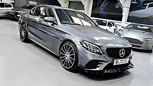 Used 2018 Mercedes-Benz C Class AMG Line Grey - Interior and Exterior details 10