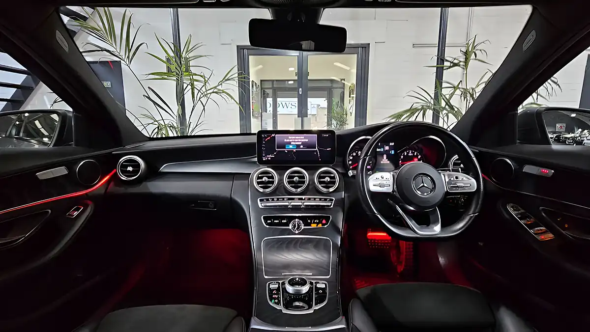 Used 2018 Mercedes-Benz C Class AMG Line Grey - Interior and Exterior details 14