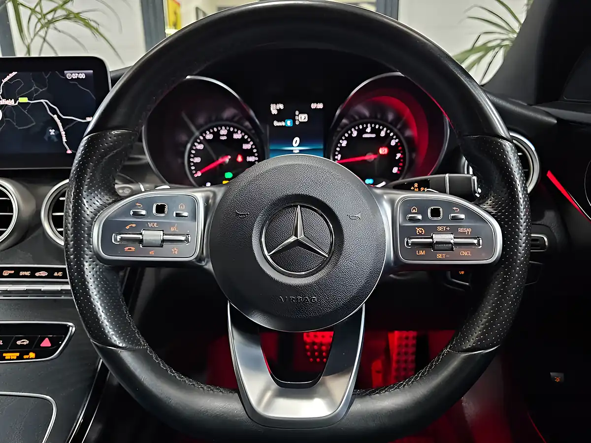 Used 2018 Mercedes-Benz C Class AMG Line Grey - Interior and Exterior details 15