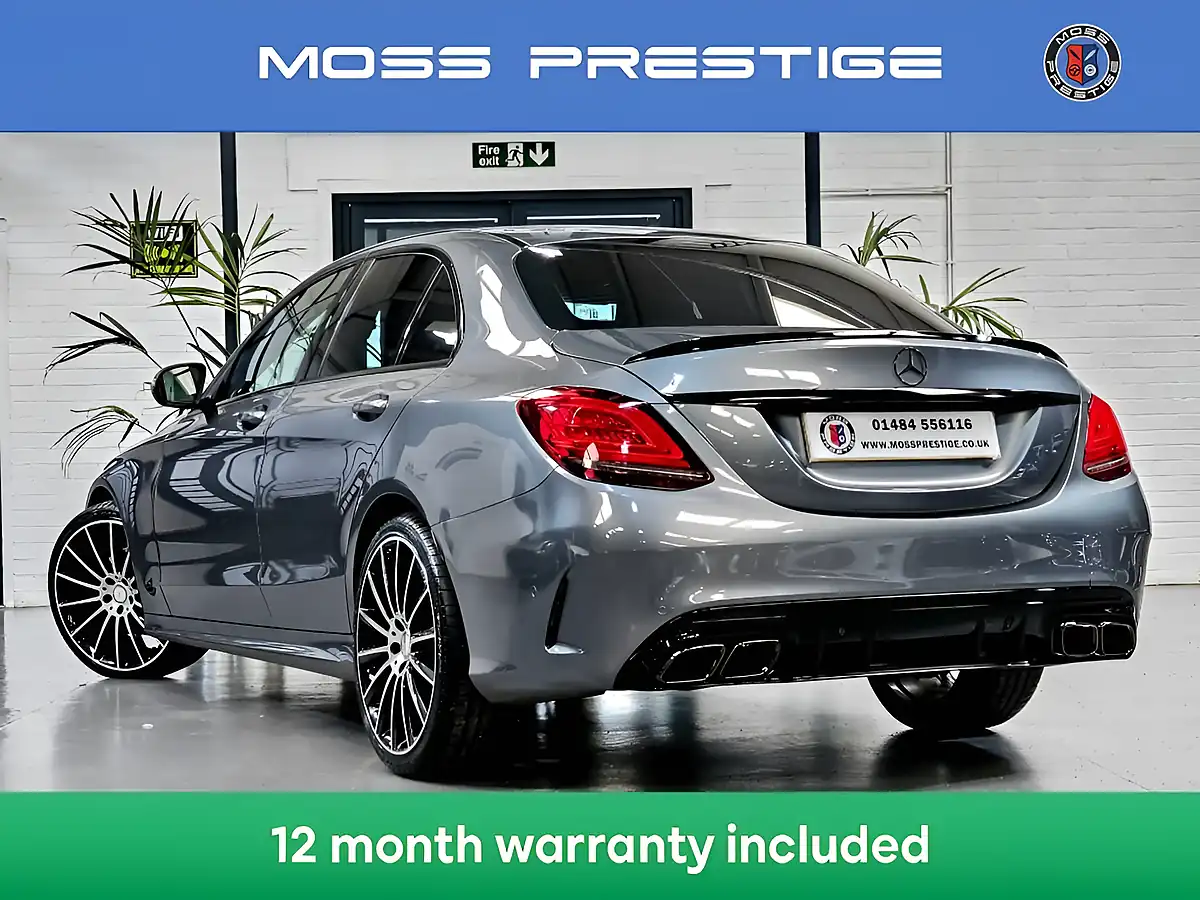 Used 2018 Mercedes-Benz C Class AMG Line Grey - Interior and Exterior details 2