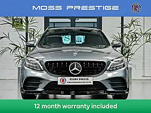 Used 2018 Mercedes-Benz C Class AMG Line Grey - Interior and Exterior details 4