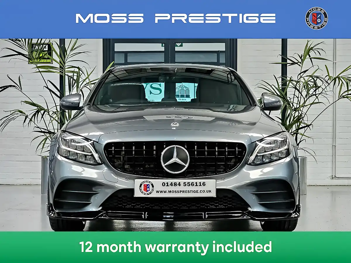 Used 2018 Mercedes-Benz C Class AMG Line Grey - Interior and Exterior details 4