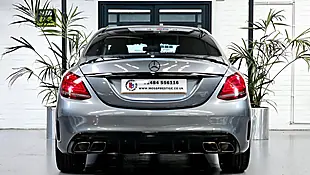 Used 2018 Mercedes-Benz C Class AMG Line Grey - Interior and Exterior details 7