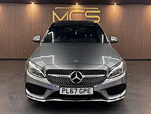 Used 2018 Mercedes-Benz C-Class AMG Line Grey - Interior and Exterior details 2